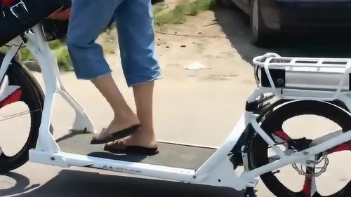 高科技产品电动车跑步机,随时都可以跑步还能跑车,我还是第一次见