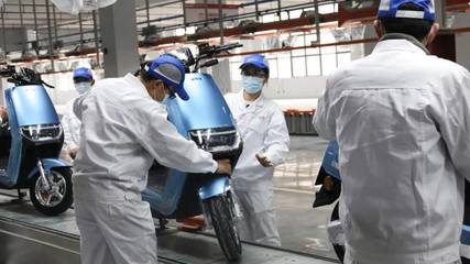 趁胜势·创盛世 新大洲全生态智慧工厂正式投产，开启电动车智造新篇章